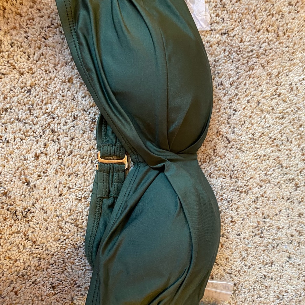 Green Bikini Top